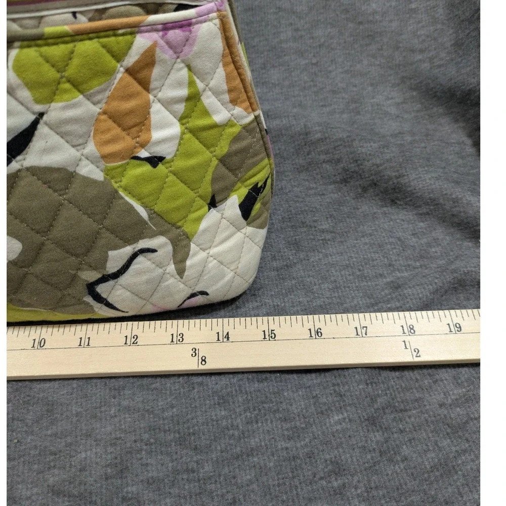 Vera Bradley Portobello Road Shoulder Purse Retired Tropical‎ Floral 10 Pockets